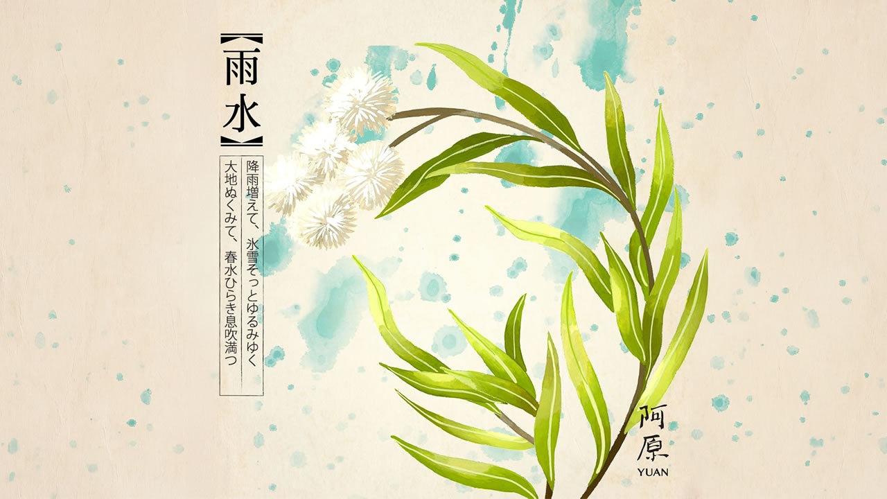 二十四節気「雨水（うすい）」2026